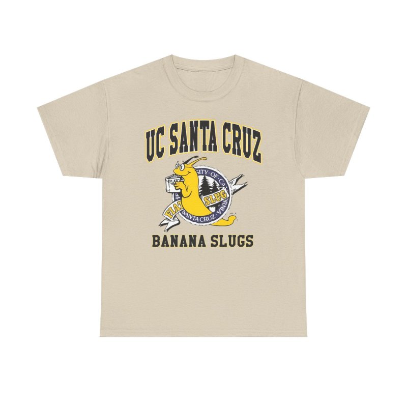 UC Santa Cruz Banana Slugs T-Shirt | UCSC Banana Slugs Shirt Pulp Fiction Style
