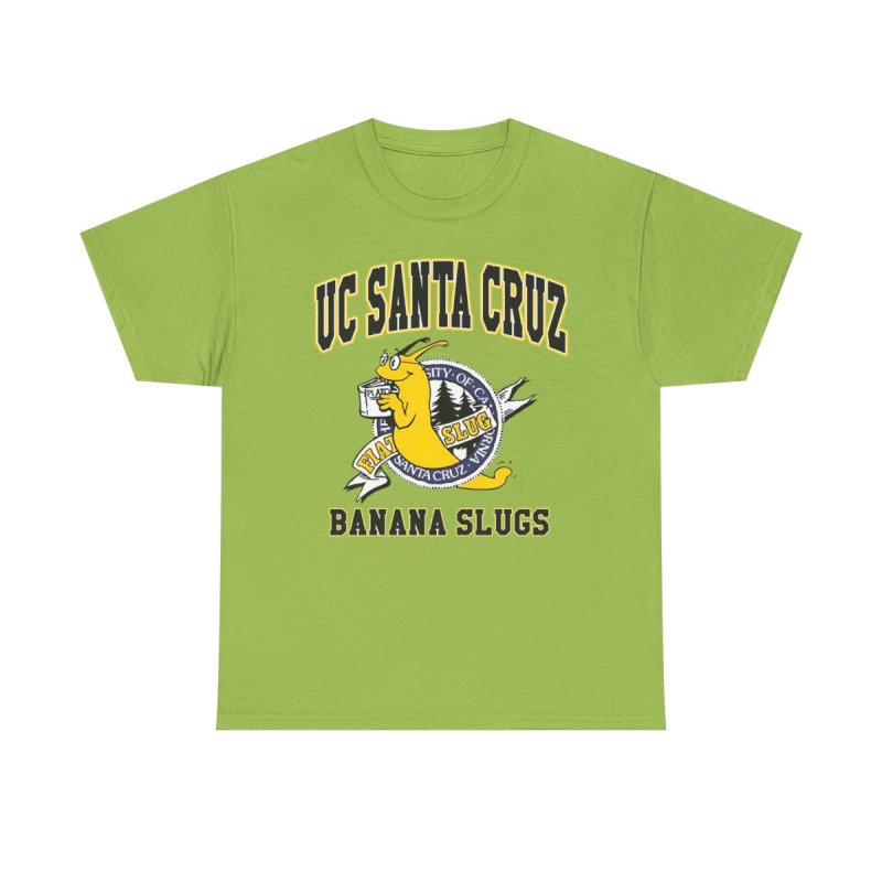 UC Santa Cruz Banana Slugs T-Shirt | UCSC Banana Slugs Shirt Pulp Fiction Style