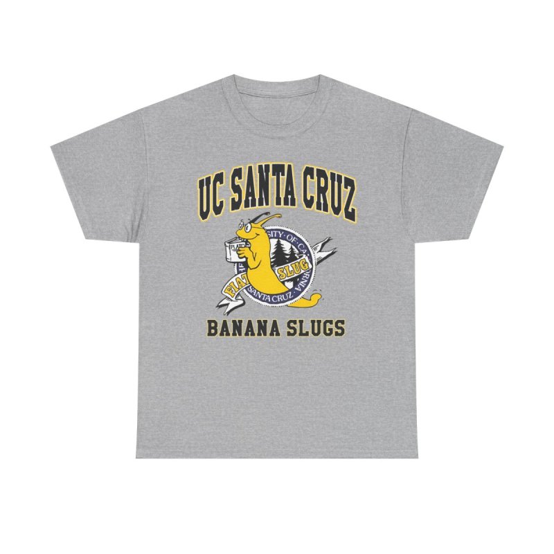UC Santa Cruz Banana Slugs T-Shirt | UCSC Banana Slugs Shirt Pulp Fiction Style