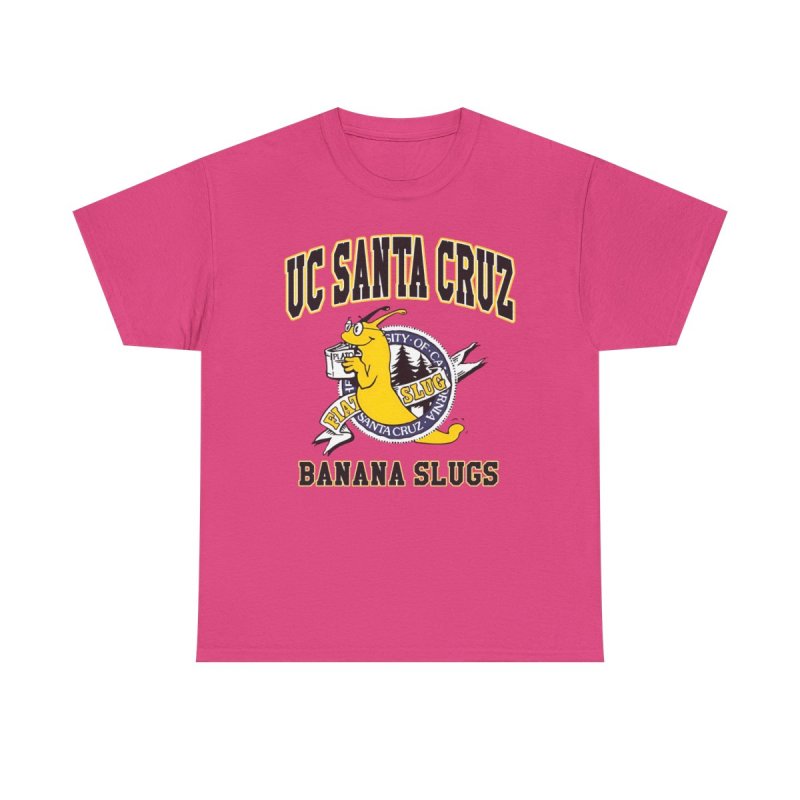 UC Santa Cruz Banana Slugs T-Shirt | UCSC Banana Slugs Shirt Pulp Fiction Style