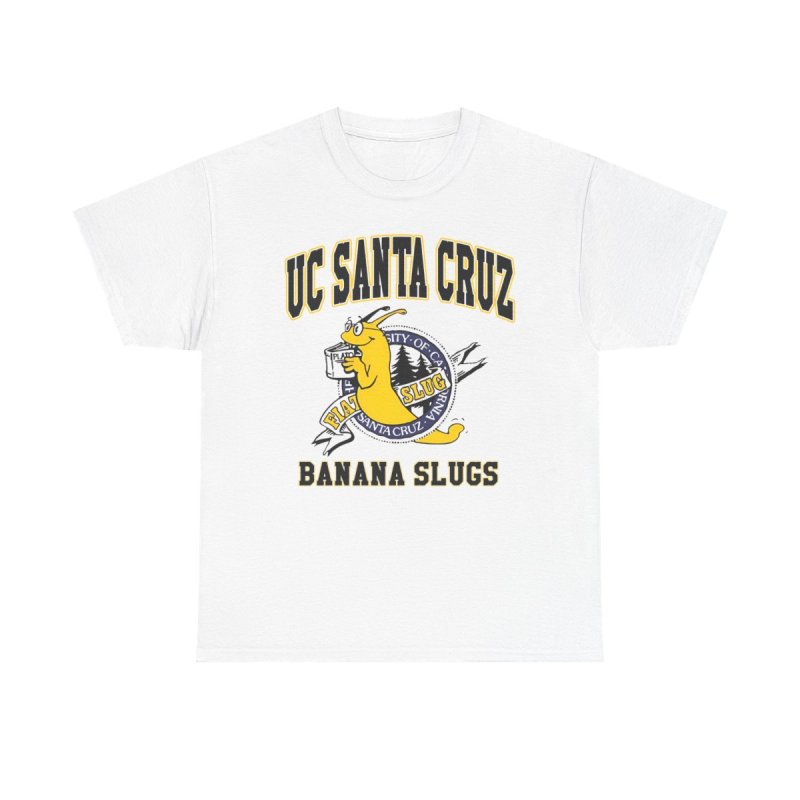 UC Santa Cruz Banana Slugs T-Shirt | UCSC Banana Slugs Shirt Pulp Fiction Style