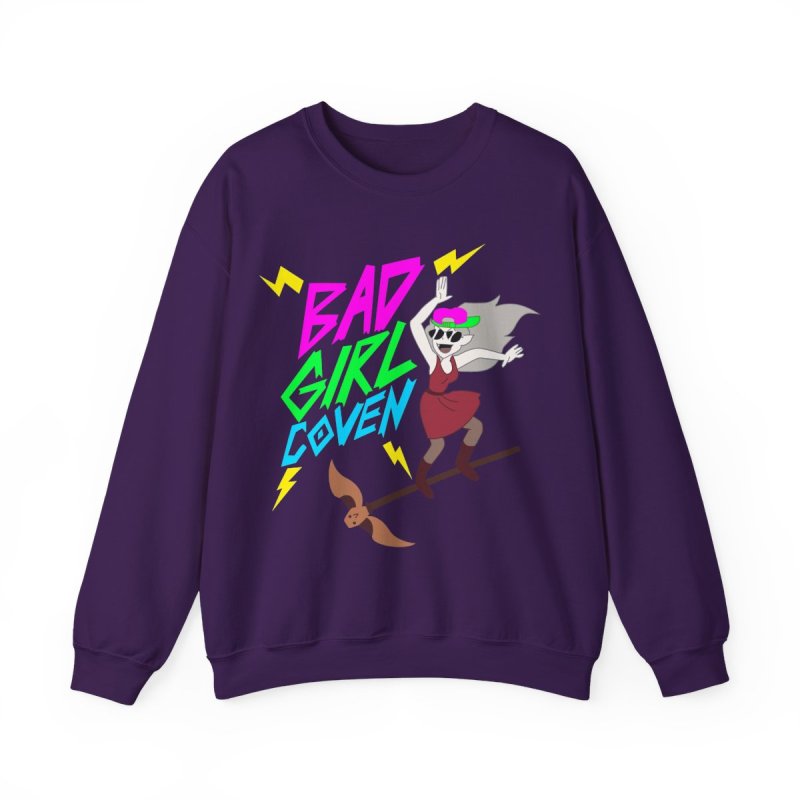 The Owl House Bad Girl Coven Sweatshirt | Eda's Wild Magic Crewneck