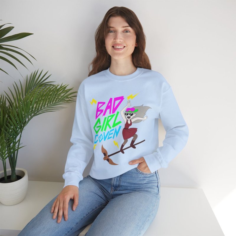 The Owl House Bad Girl Coven Sweatshirt | Eda's Wild Magic Crewneck