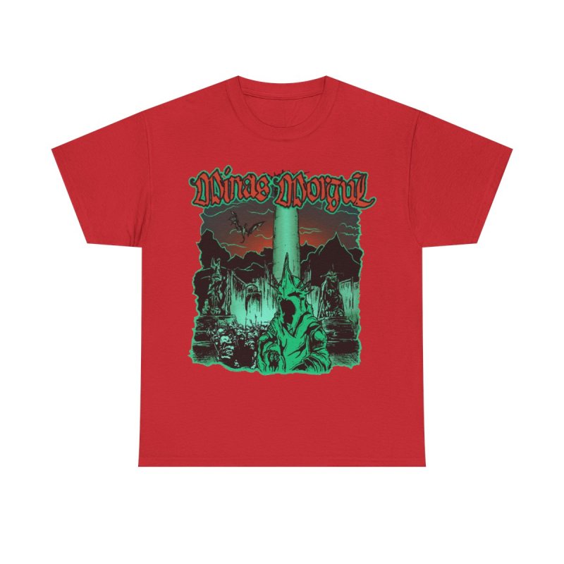 Morgul King T-Shirt | Minas Morgul Witch-king Apparel | Dark Fantasy Lord of the Rings Inspired Goth Metal Tee