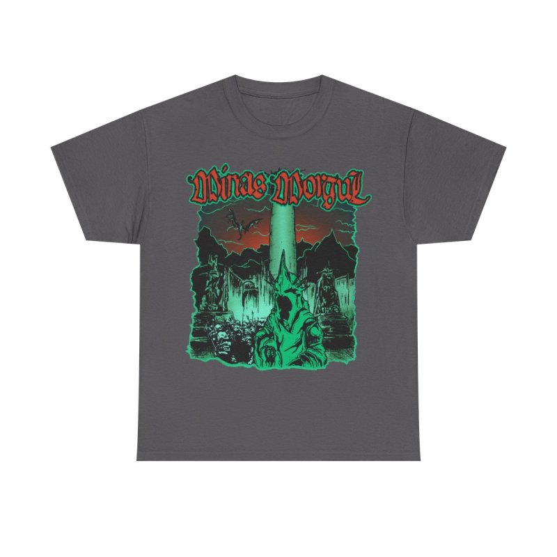 Morgul King T-Shirt | Minas Morgul Witch-king Apparel | Dark Fantasy Lord of the Rings Inspired Goth Metal Tee