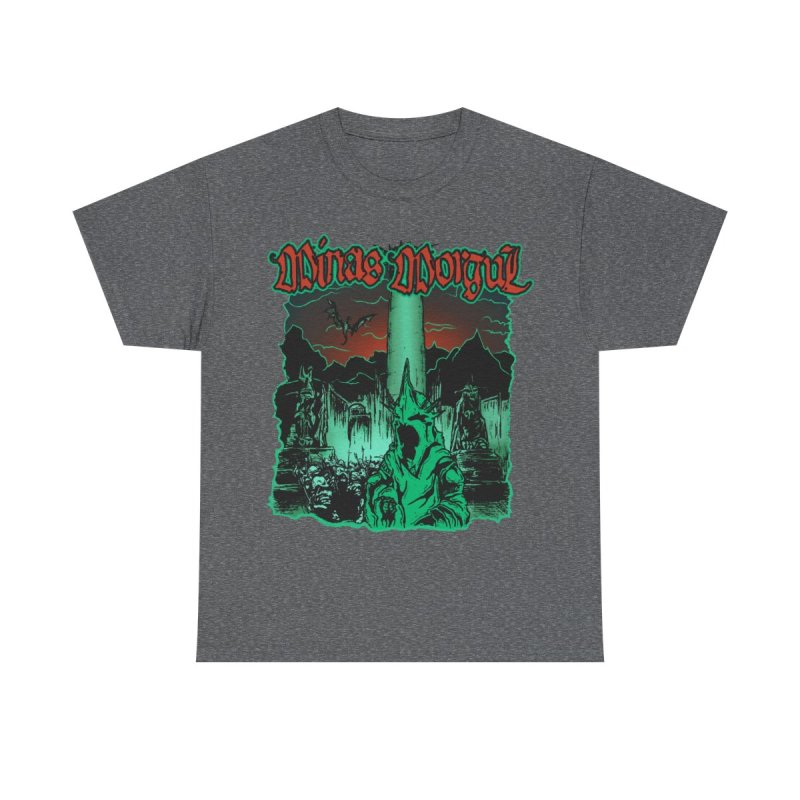 Morgul King T-Shirt | Minas Morgul Witch-king Apparel | Dark Fantasy Lord of the Rings Inspired Goth Metal Tee