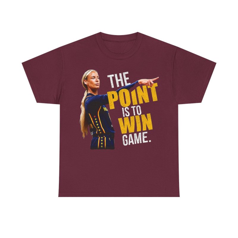 Sophie Cunningham Point to Victory Basketball Heavy Cotton Tee