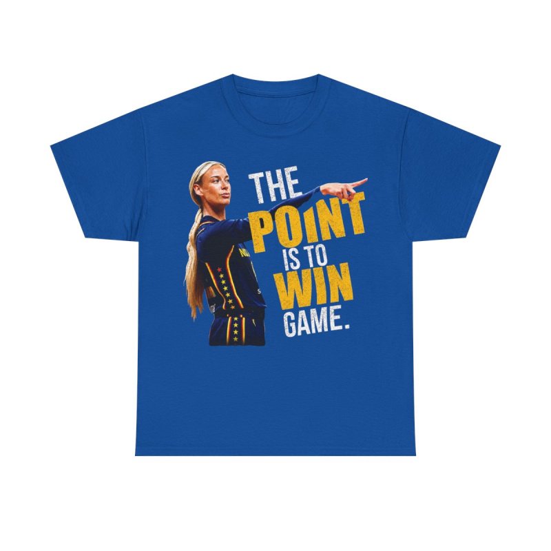 Sophie Cunningham Point to Victory Basketball Heavy Cotton Tee