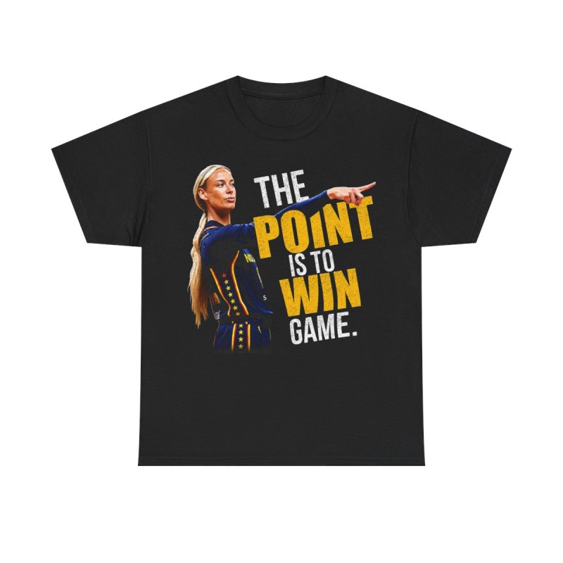 Sophie Cunningham Point to Victory Basketball Heavy Cotton Tee