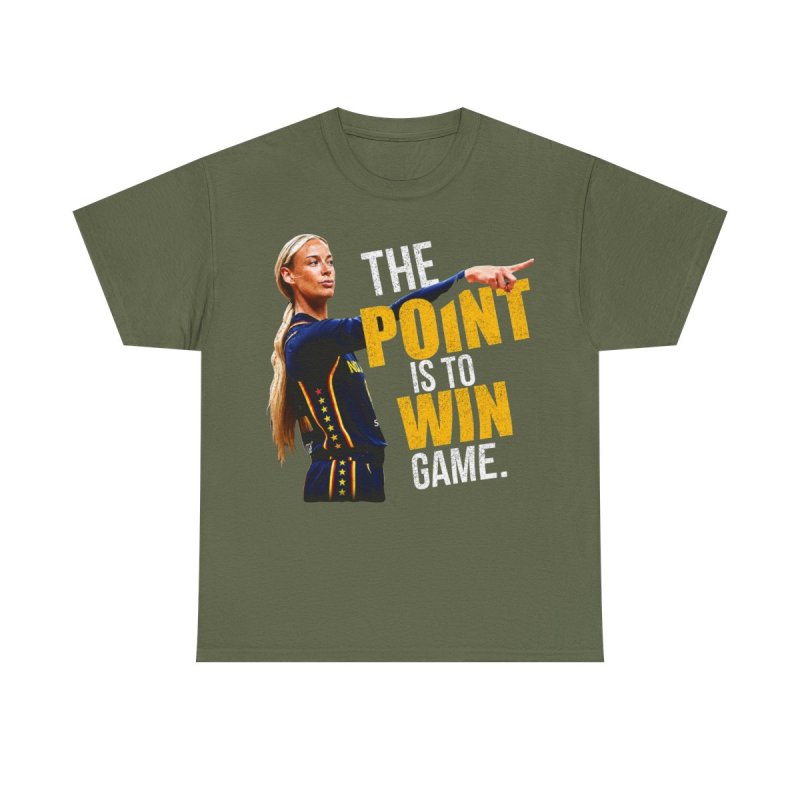 Sophie Cunningham Point to Victory Basketball Heavy Cotton Tee