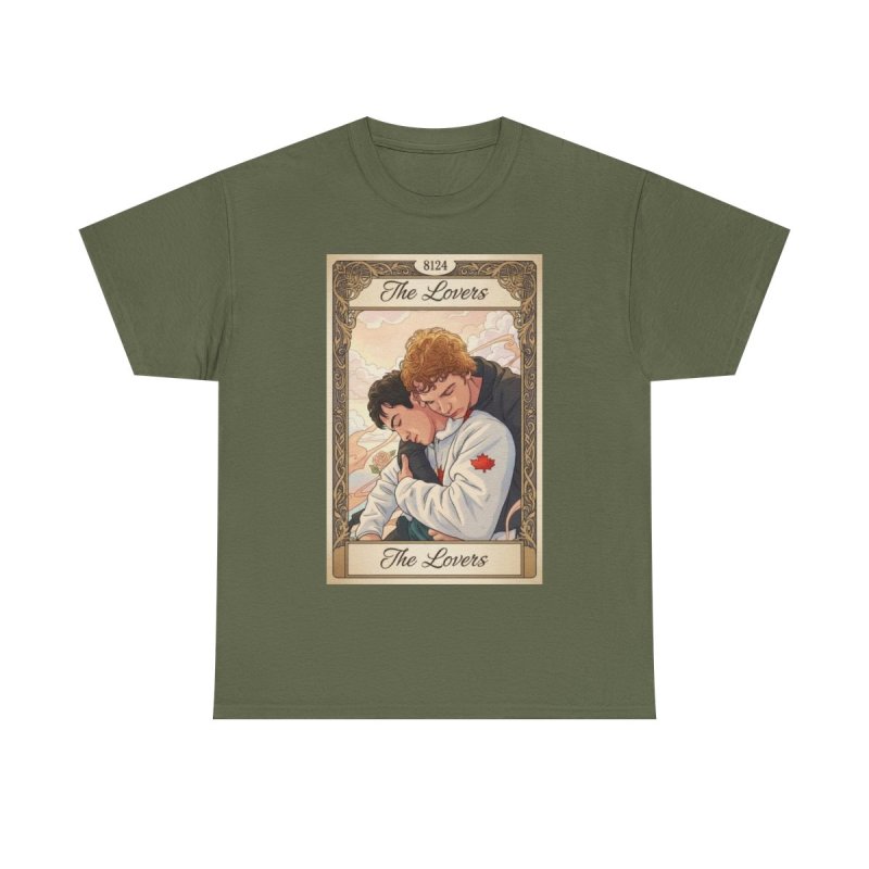 8124 The Lovers Tarot T-Shirt | Shane Hollander & Ilya Rozanov Hollanov Fan Apparel