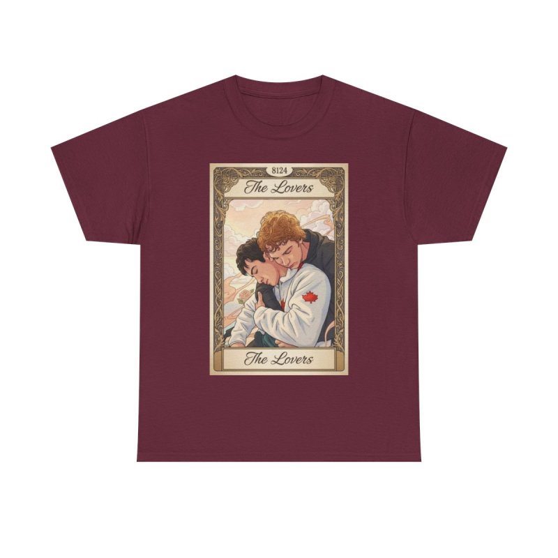 8124 The Lovers Tarot T-Shirt | Shane Hollander & Ilya Rozanov Hollanov Fan Apparel