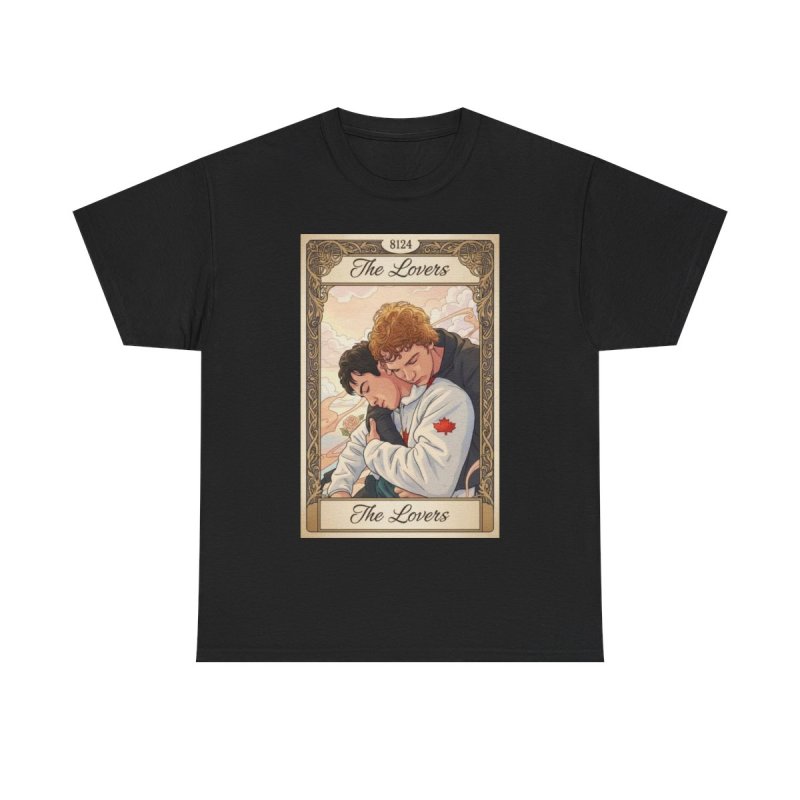 8124 The Lovers Tarot T-Shirt | Shane Hollander & Ilya Rozanov Hollanov Fan Apparel