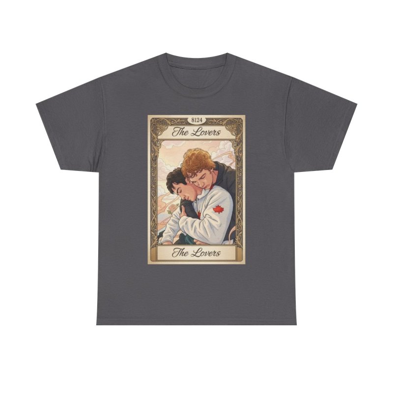 8124 The Lovers Tarot T-Shirt | Shane Hollander & Ilya Rozanov Hollanov Fan Apparel