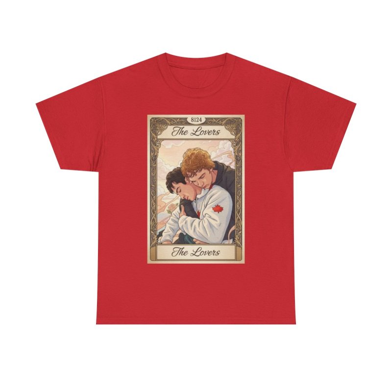 8124 The Lovers Tarot T-Shirt | Shane Hollander & Ilya Rozanov Hollanov Fan Apparel