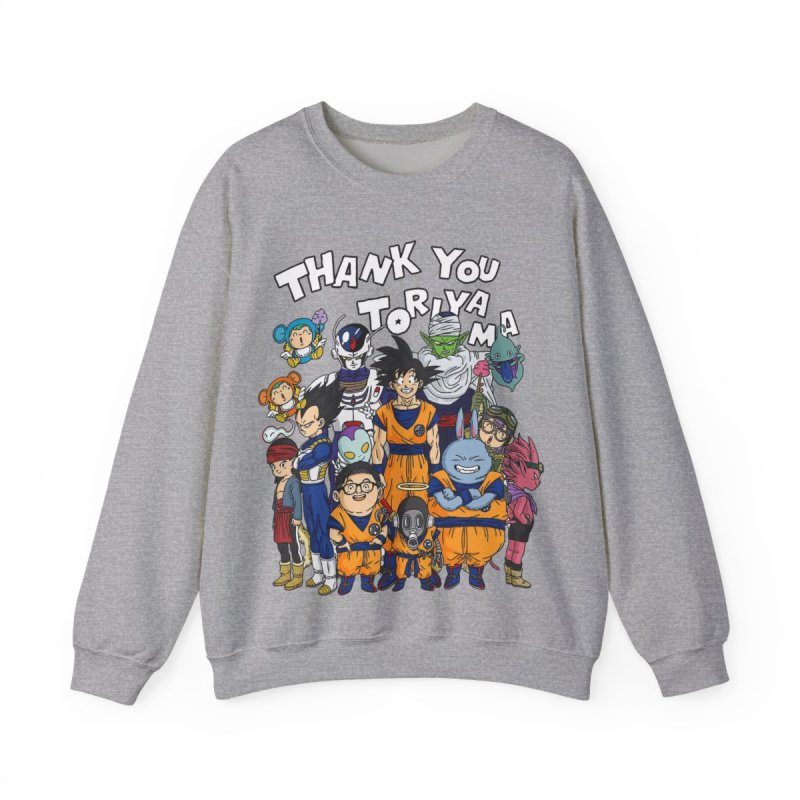 Thank You Sensei Commemorative Sweatshirt | Akira Toriyama Legacy Crewneck