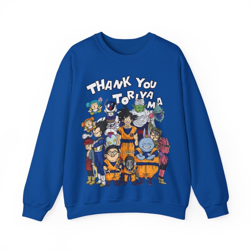Thank You Sensei Commemorative Sweatshirt | Akira Toriyama Legacy Crewneck