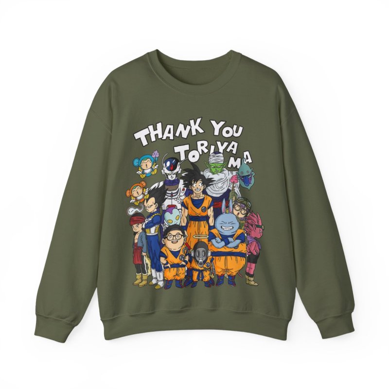 Thank You Sensei Commemorative Sweatshirt | Akira Toriyama Legacy Crewneck