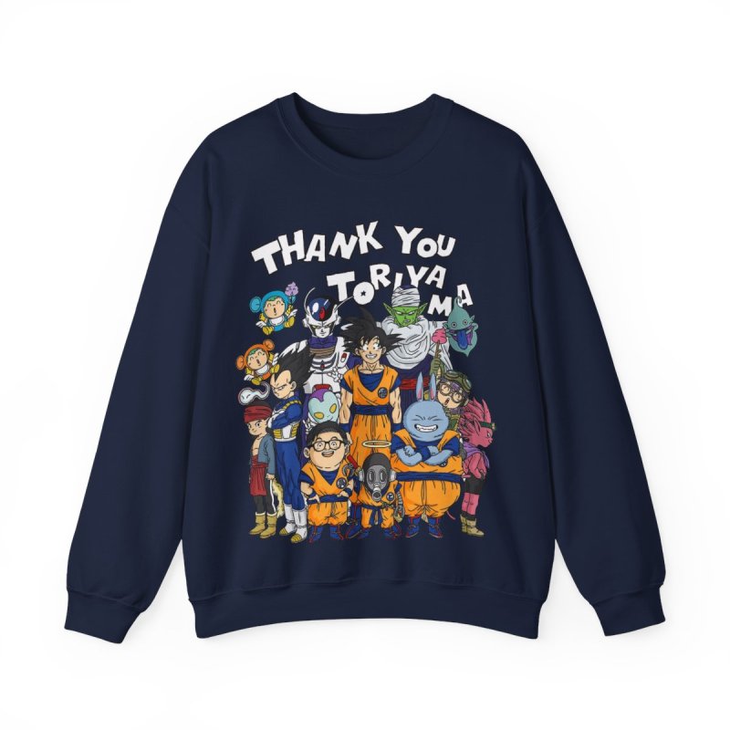Thank You Sensei Commemorative Sweatshirt | Akira Toriyama Legacy Crewneck