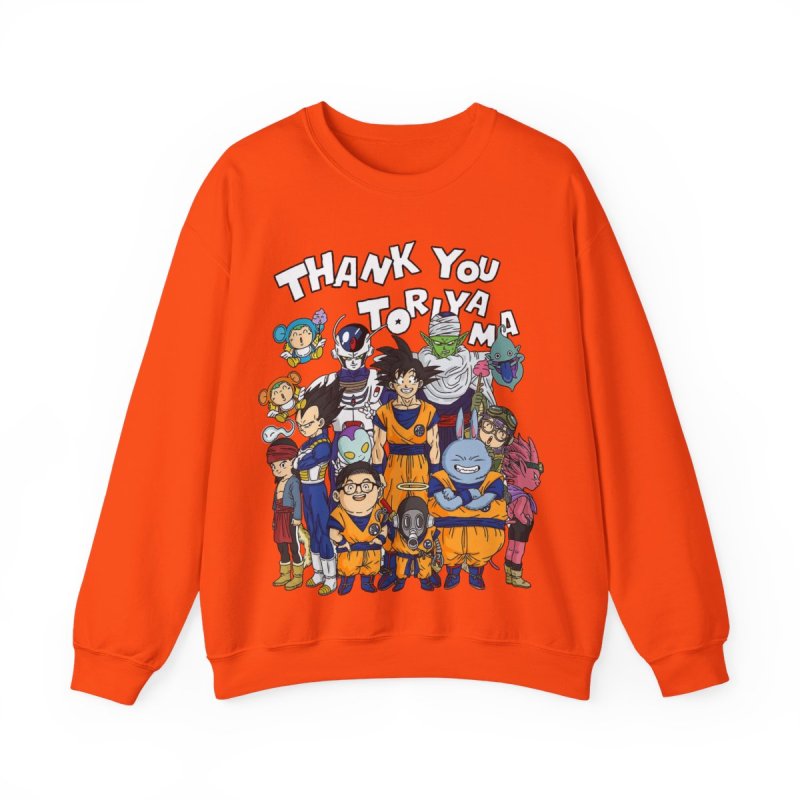 Thank You Sensei Commemorative Sweatshirt | Akira Toriyama Legacy Crewneck