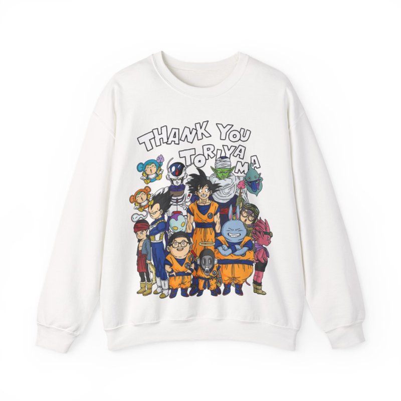 Thank You Sensei Commemorative Sweatshirt | Akira Toriyama Legacy Crewneck
