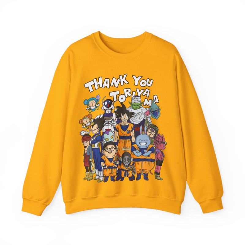 Thank You Sensei Commemorative Sweatshirt | Akira Toriyama Legacy Crewneck
