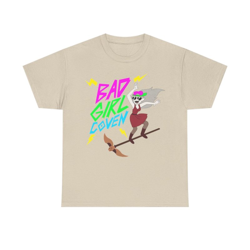 The Owl House Bad Girl Coven T-Shirt | Eda Clawthorne's Rebel Crew Tee