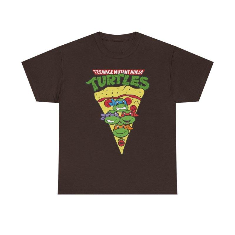 TMNT Pizza Party T-Shirt | Teenage Mutant Ninja Turtles Cowabunga Tee