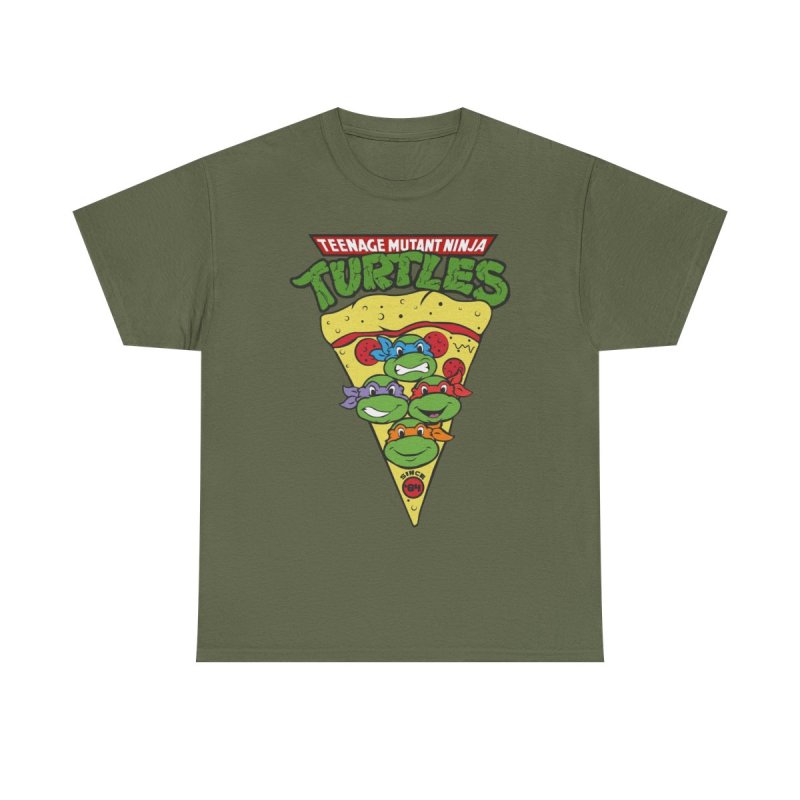 TMNT Pizza Party T-Shirt | Teenage Mutant Ninja Turtles Cowabunga Tee