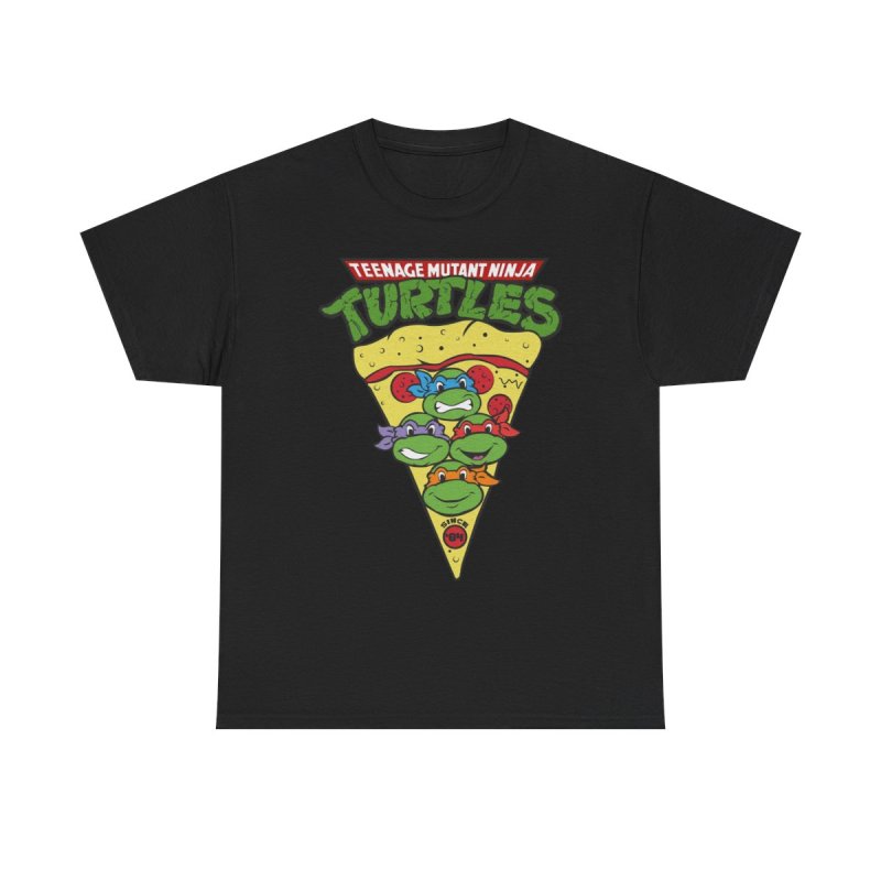 TMNT Pizza Party T-Shirt | Teenage Mutant Ninja Turtles Cowabunga Tee