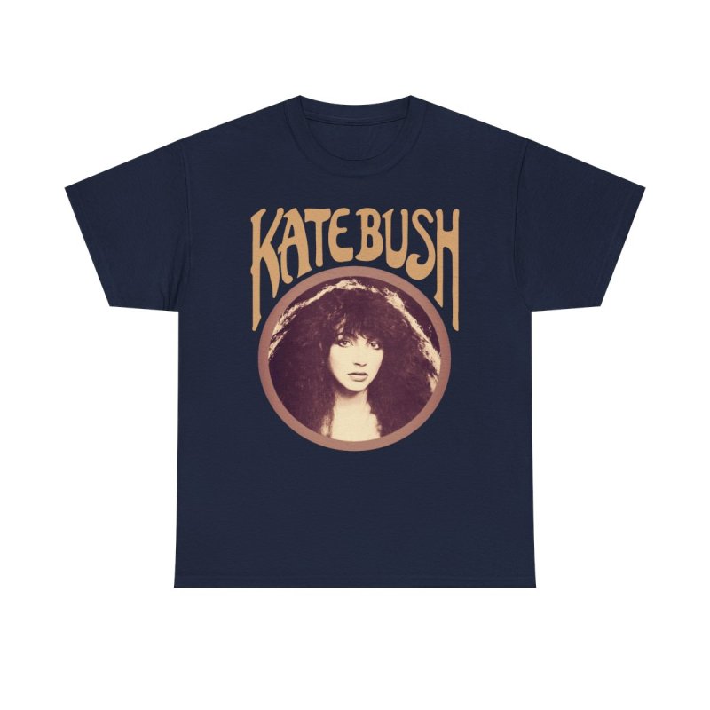 Kate Bush T-Shirt | 70s Vintage Portrait Graphic Tee | Ethereal Art-Pop Music Icon Shirt