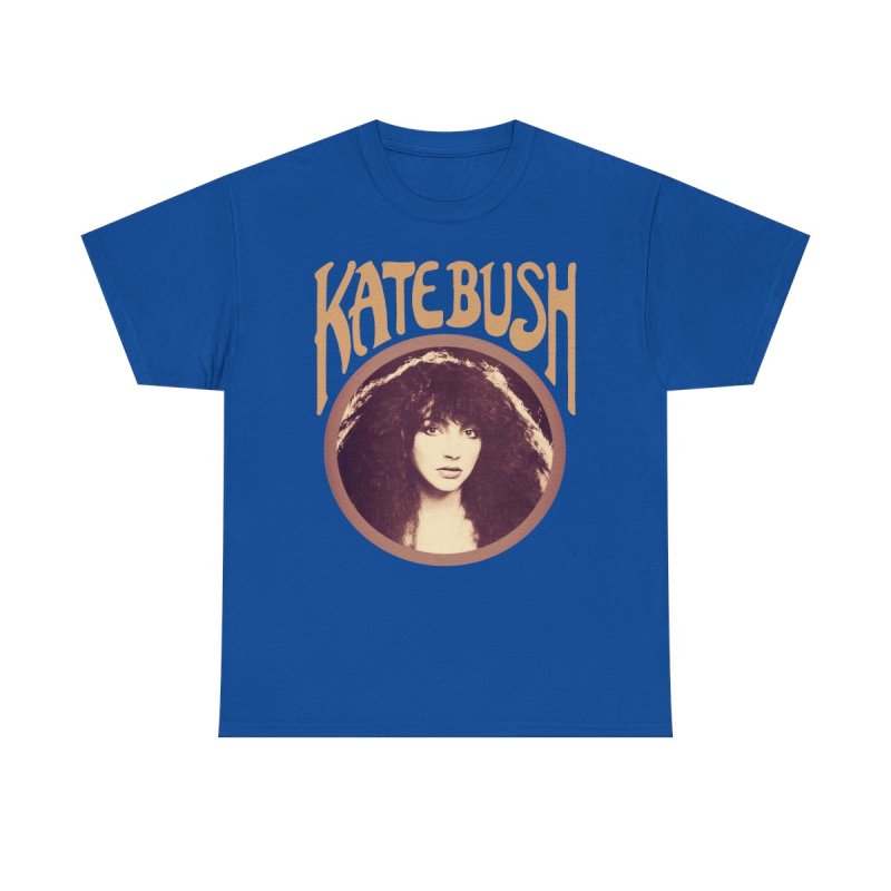 Kate Bush T-Shirt | 70s Vintage Portrait Graphic Tee | Ethereal Art-Pop Music Icon Shirt