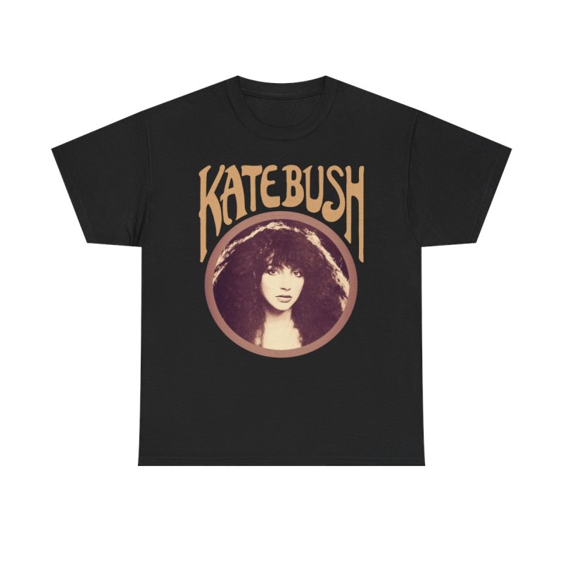 Kate Bush T-Shirt | 70s Vintage Portrait Graphic Tee | Ethereal Art-Pop Music Icon Shirt