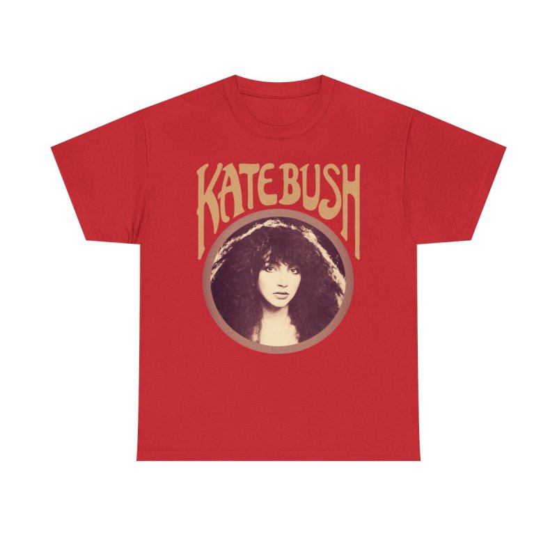 Kate Bush T-Shirt | 70s Vintage Portrait Graphic Tee | Ethereal Art-Pop Music Icon Shirt