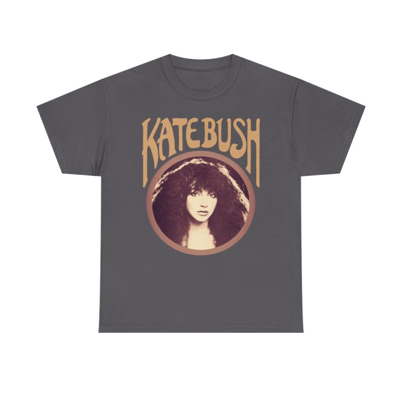 Kate Bush T-Shirt | 70s Vintage Portrait Graphic Tee | Ethereal Art-Pop Music Icon Shirt